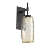 Vessel Tempo Wall Sconce - Matte Black / Vessel Amber