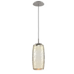 Vessel Pendant - Metallic Beige Silver / Vessel Amber