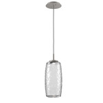 Vessel Pendant - Metallic Beige Silver / Vessel Clear