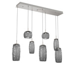 Vessel Linear Multi Light Pendant - Beige Silver / Vessel Smoke