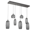 Vessel Linear Multi Light Pendant - Graphite / Vessel Smoke