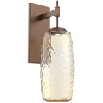 Vessel Tempo Wall Sconce - Burnished Bronze / Vessel Amber
