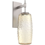 Vessel Tempo Wall Sconce - Beige Silver / Vessel Amber