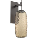 Vessel Tempo Wall Sconce - Graphite / Vessel Bronze