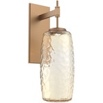 Vessel Tempo Wall Sconce - Novel Brass / Vessel Amber