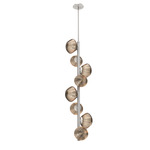 Mesa Twisted Vine Chandelier - Metallic Beige Silver / Mesa Bronze