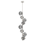 Mesa Twisted Vine Chandelier - Metallic Beige Silver / Mesa Smoke