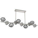 Mesa Twisted Branch Chandelier - Metallic Beige Silver / Mesa Smoke