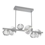 Mesa Twisted Branch Chandelier - Classic Silver / Mesa Clear
