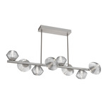 Mesa Twisted Branch Chandelier - Metallic Beige Silver / Mesa Clear