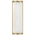 Devon Wall Sconce - Lacquered Brass / Etched Glass
