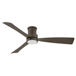 Iver Dual Mount Smart Ceiling Fan with Light - Metallic Matte Bronze / Metallic Matte Bronze
