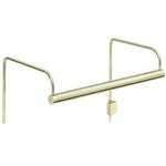 Slim Line Plug-in Picture Light - Satin Brass