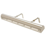 Classic Traditional Strap / Rivet Plug-in Picture Light - Satin Nickel / Polished Nickel