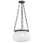 Granby Pendant - Old Bronze / Clear