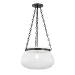 Granby Pendant - Old Bronze / Clear