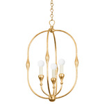 Baltic Chandelier - Vintage Gold Leaf