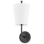 Gladstone Wall Sconce - Distressed Bronze / White
