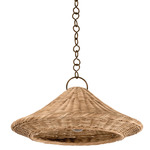 Baychester Pendant - Bronze / Natural