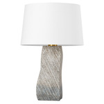 Raiden Table Lamp - White / White