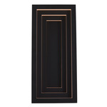 Chrysler Outdoor Wall Sconce - Matte Black