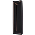 Chrysler Outdoor Wall Sconce - Matte Black