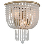 Esperanza Wall Sconce - Brushed Champagne Gold / Frosted