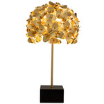 Aster Table Lamp - Black / Gold / Gold