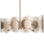 Helia Pendant - Brushed Champagne Gold