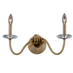 Venus Wall Sconce - Historic Brass