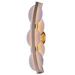 Meridian Wall Sconce - Winter Brass