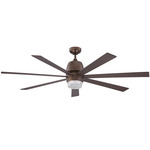 Sixty-Seven Ceiling Fan with Light - Architectural Bronze / Architectural Bronze