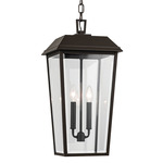 Mathus Outdoor Pendant - Olde Bronze / Clear