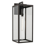 Branner Outdoor Wall Sconce - Olde Bronze / Clear