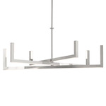 Priam Chandelier - Polished Nickel