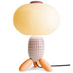 Soft Blown Table Lamp - Pink Multicolor