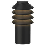 Bysted 24V Outdoor Bollard - Black