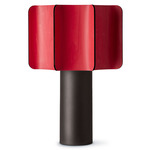 Kactos Table Lamp - Black / Red Wood