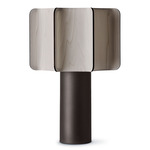 Kactos Table Lamp - Black / Grey Wood