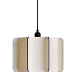 Kactos Pendant - Black / Ivory White
