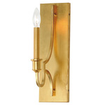 Normandy Wall Light - Gold Leaf
