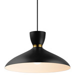 Carillon Pendant - Black / Satin Black