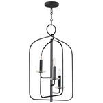 Madeira Pendant - Anthracite / Clear