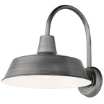 Pier M Outdoor Wall Light - Weathered Zinc