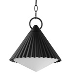 Odette Outdoor Pendant - Black / White