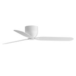 Lowell Ceiling Fan - Matte White / Matte White