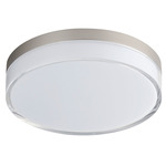 Edge Ceiling Light - Satin Nickel