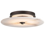 Quarry Wall Sconce / Ceiling Light - Dark Bronze / Alabaster