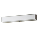 Edge Bathroom Vanity Light - Satin Nickel