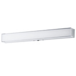 Edge Bathroom Vanity Light - Polished Chrome